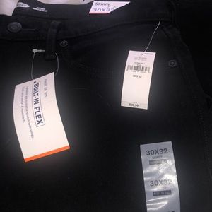 2 pair of men’s black Old Navy jeans